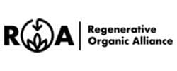 A black and white logo for the regenerative organization.